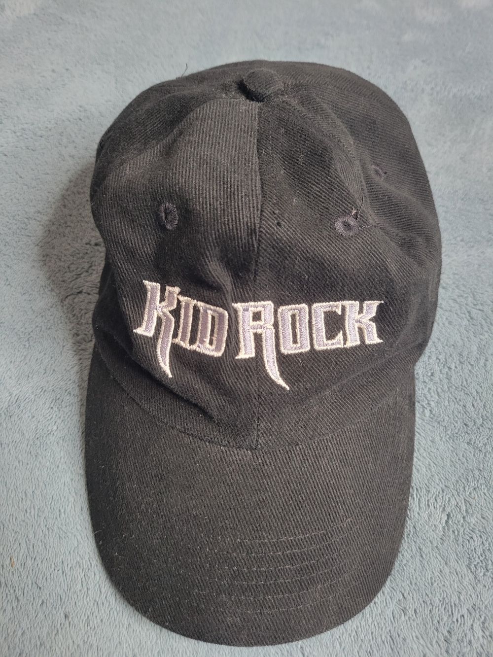 Kid Rock Cocky Black Embroidered Baseball Cap 2001